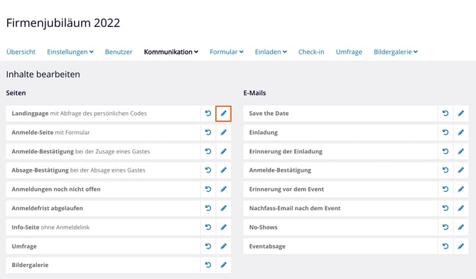 Seite-Email-bearbeiten