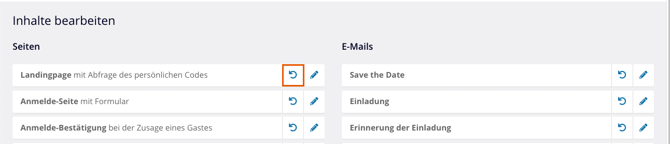 Seite-Email-zurücksetzen